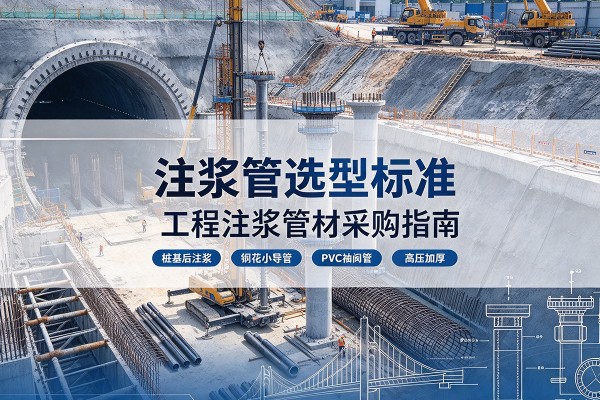 新县注浆管选型标准