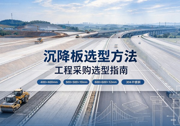 新县沉降板选择方法