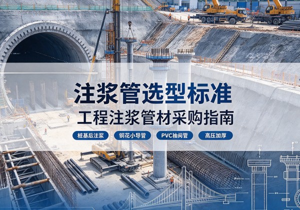 新县注浆管选型标准